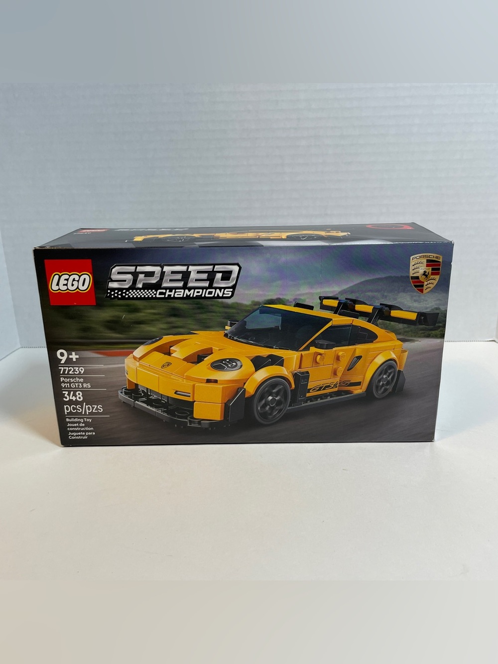 Lego Speed Champions #77239 Porsche 911 GT3 RS 348 Pieces - NEW